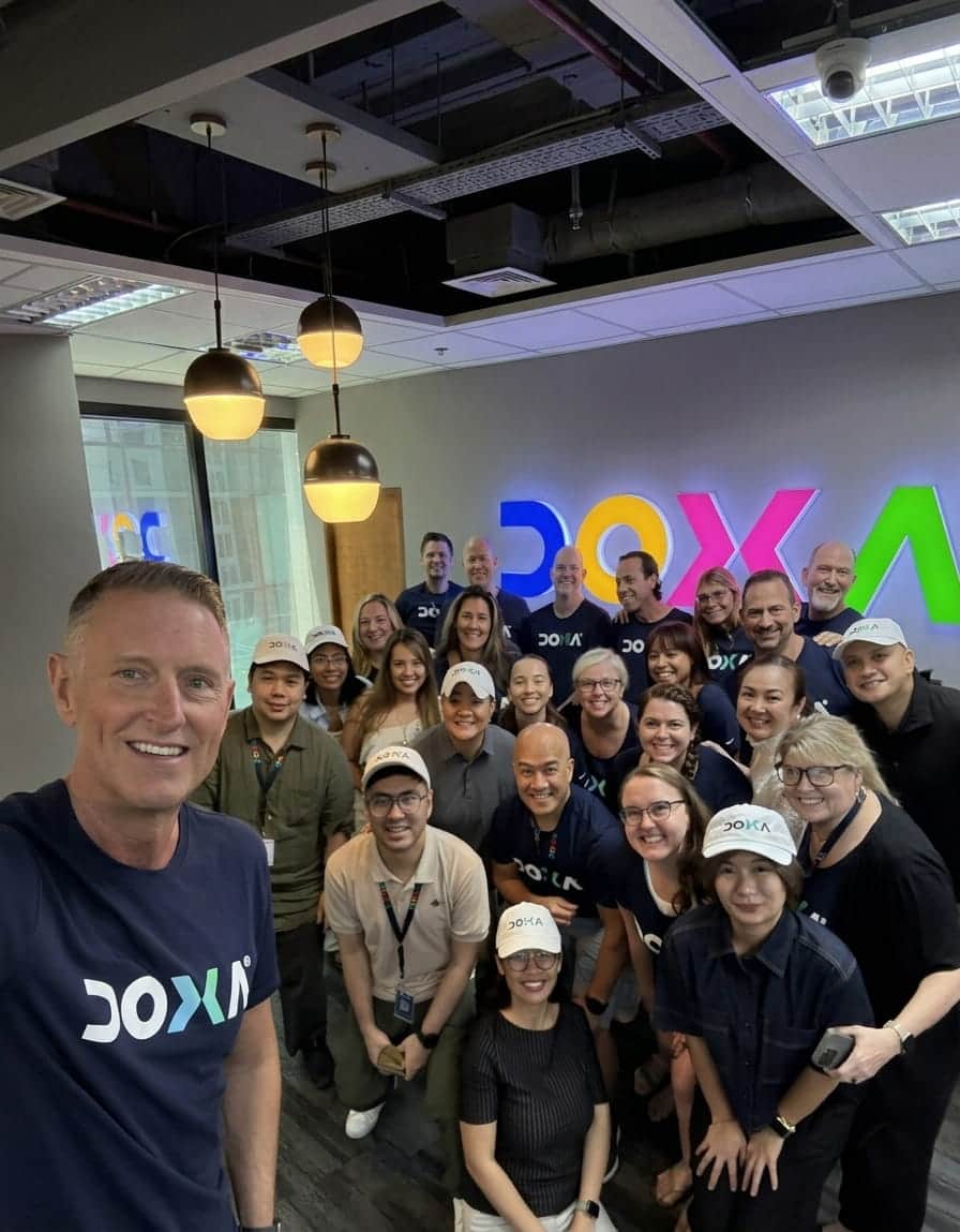 DOXA team selfie, Philippines 2026